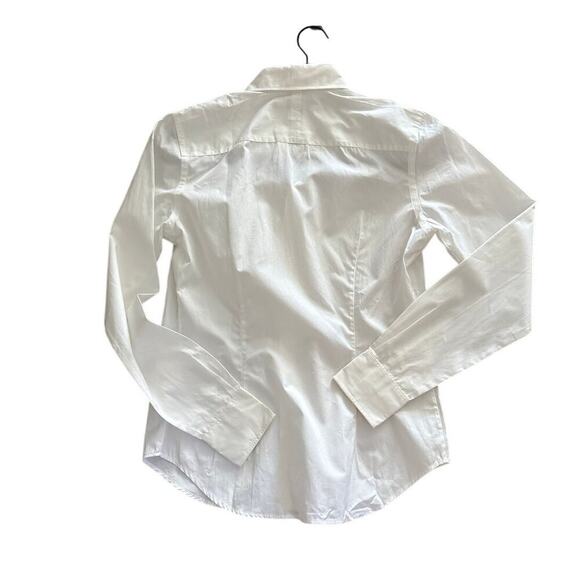 Ralph Lauren Black Label White Cotton Button Down Shirt Crest Size 6 NWT - Picture 6 of 9